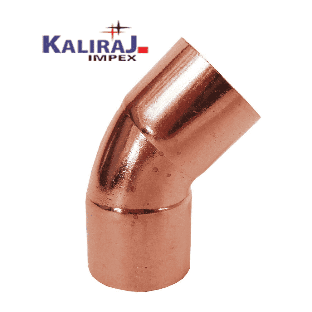 Copper 45 Degree Elbow Fitting Manufacturer in India